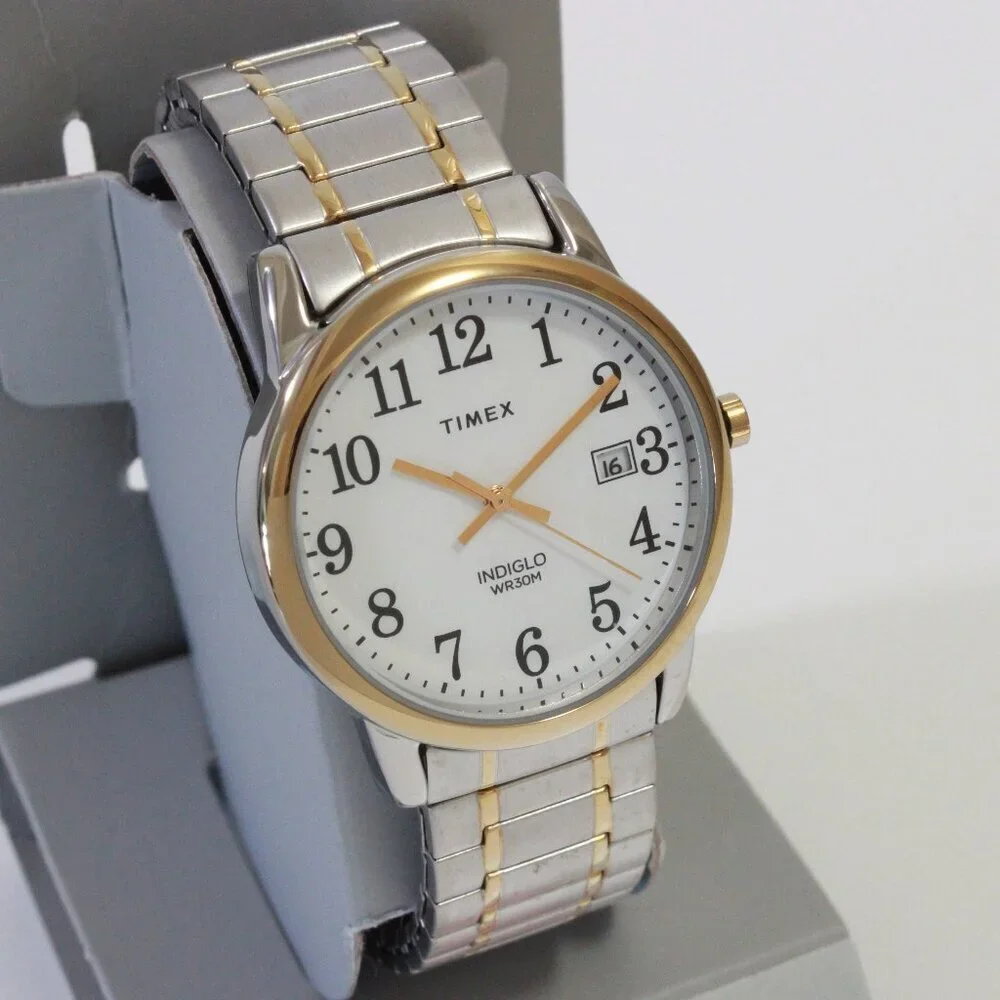 Timex Easy Reader Men's Quartz Watch With Expansion Bracelet 35mm